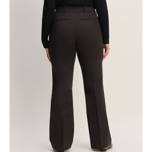 NWOT Everlane The Bi-Stretch Flare Pant In Black Size 6 - Picture 2 of 8